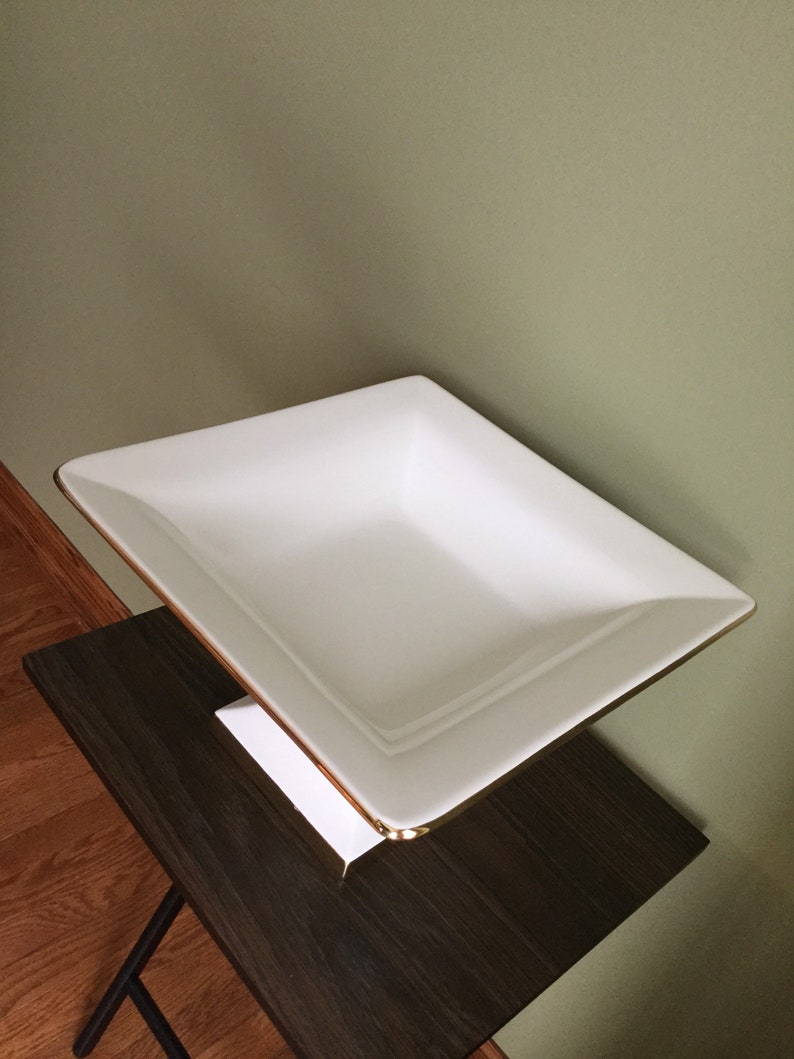 Centerpiece Cwc Culinary Essentials Ceramic Italy Heavy Large Square