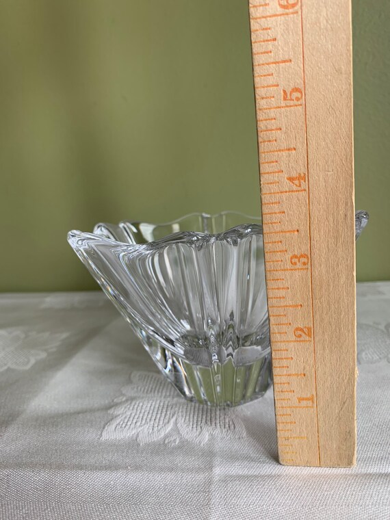 Vintage Orrefors Sweden Chrystal Candy Dish/ Orrefors Sweden Small