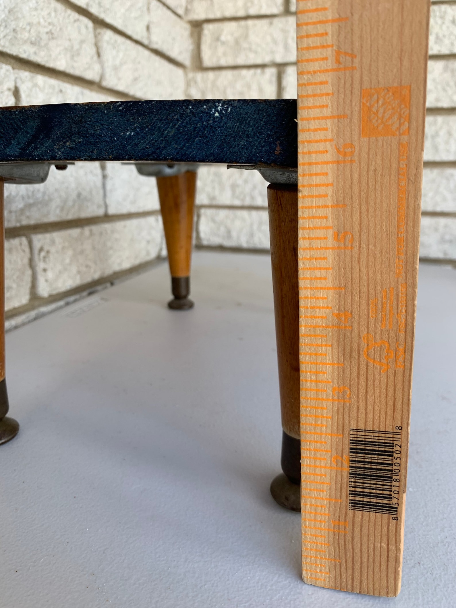 Vintage Rustic Solid Wood Milking Stool/ Primitive Wooden Stool/ Old ...