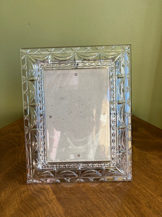 Vintage Mikasa Serenade Crystal Photo Frame Made in Austria mikasa