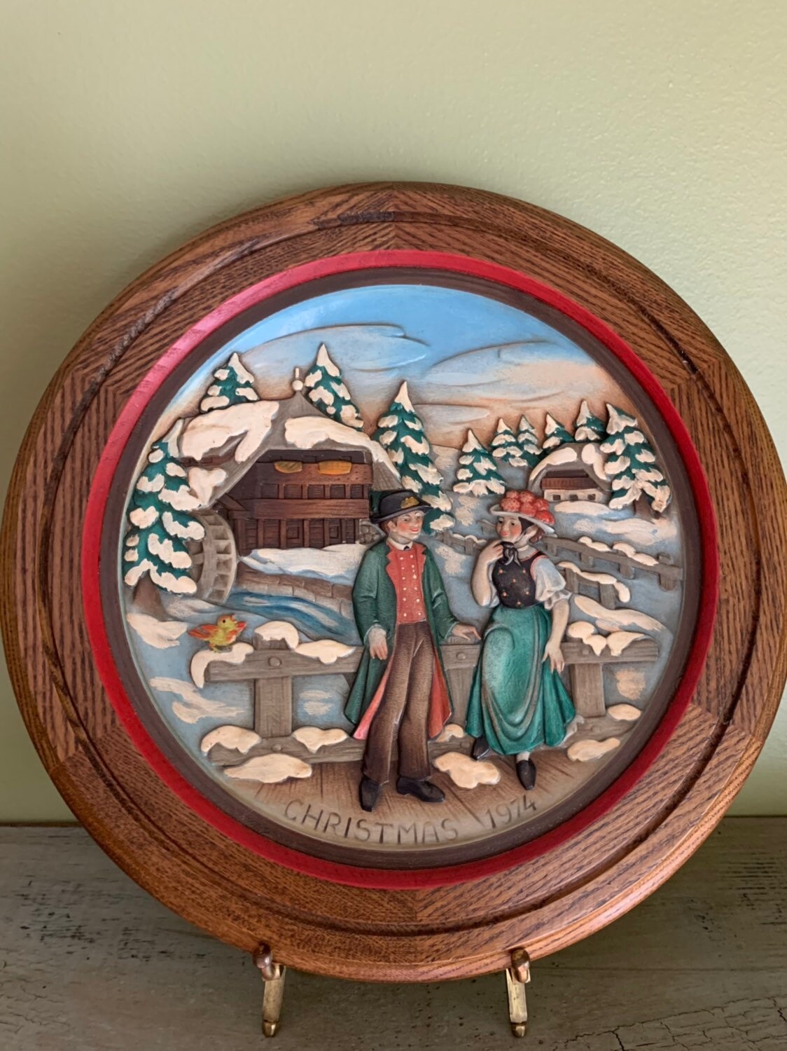 Anri Christmas Plate - Etsy