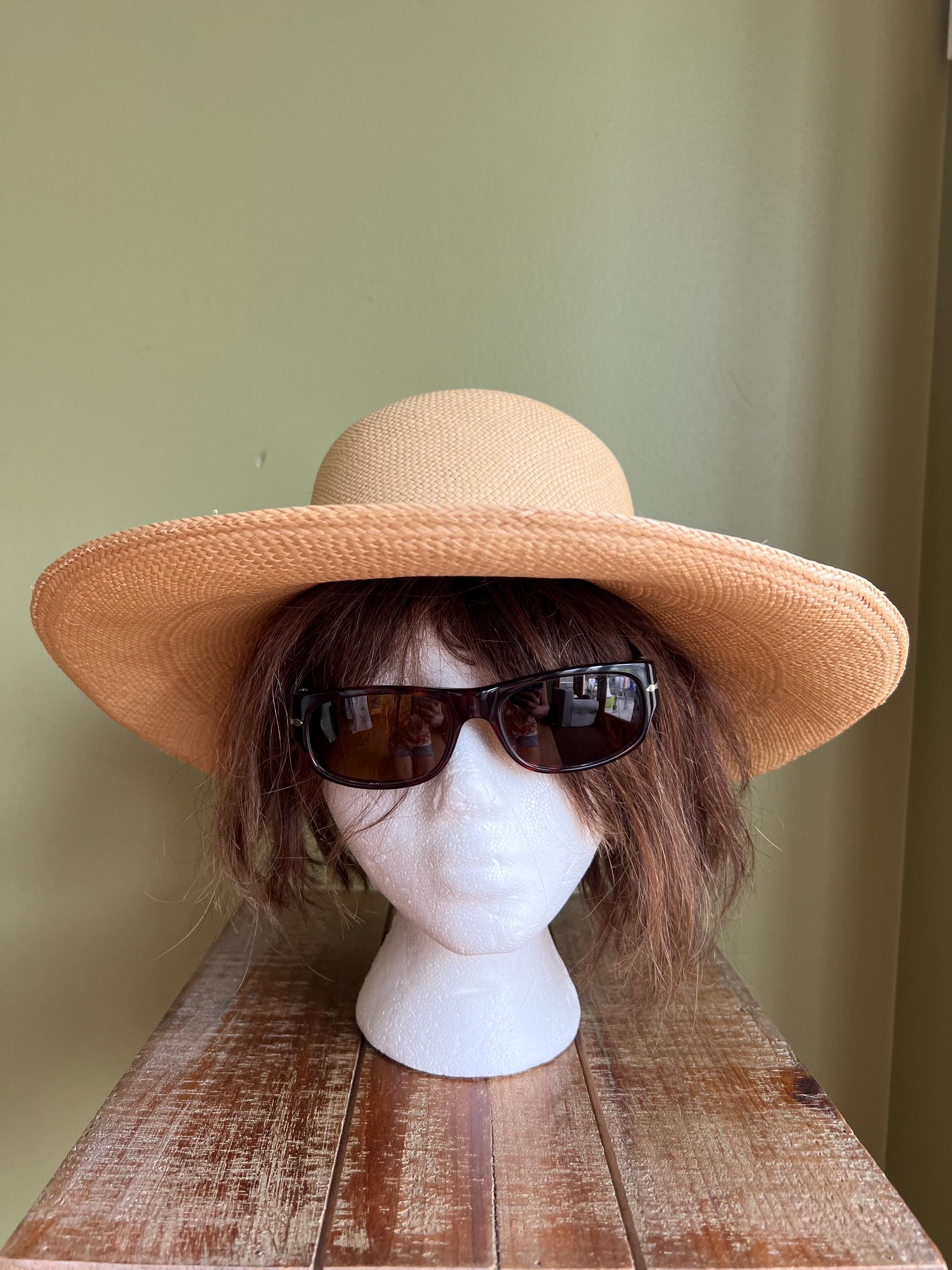 Elegant Brooks Brothers Straw Hat Vintage Brooks Brothers Ladies Summer Straw Hat Wide Brim Straw Hat Etsy UK