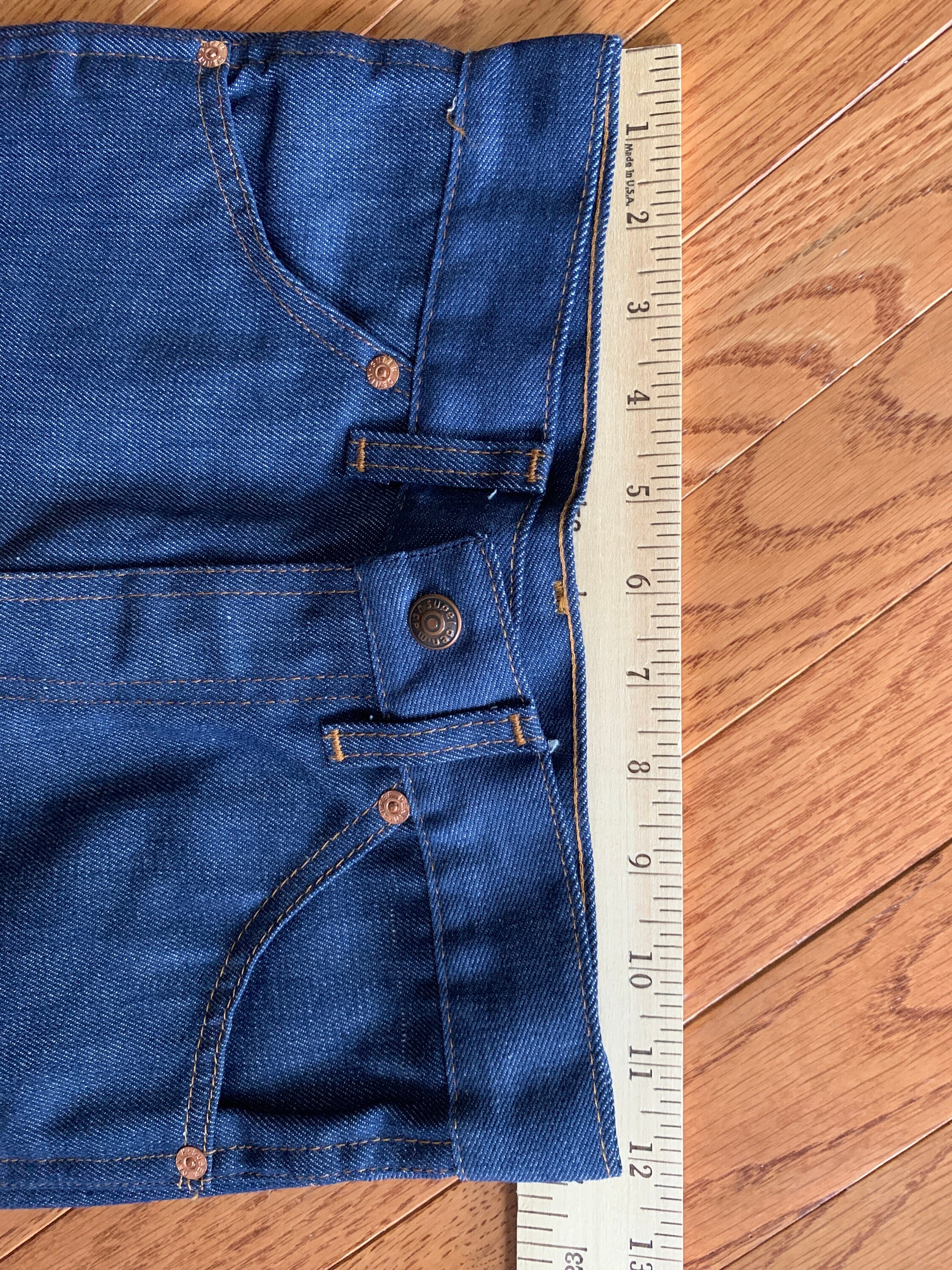 Vintage Boys Super Denim JC Penny Jeans / High Waist Retro