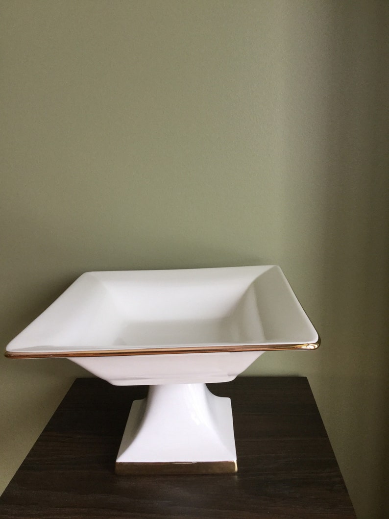 Centerpiece Cwc Culinary Essentials Ceramic Italy Heavy Large Square