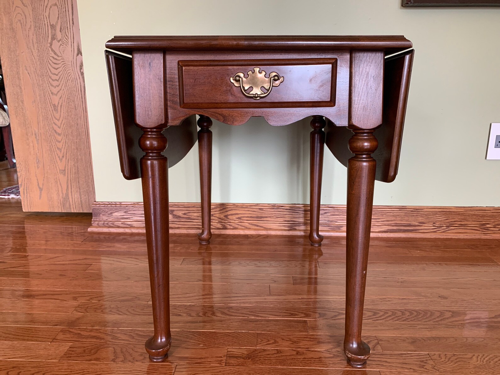 Vintage Solid Cherry Ethan Allen End Table/ Ethan Allen Etsy
