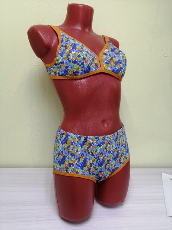 Vintage from 70s Women’s Swimsuit sz XS- S/ Retro