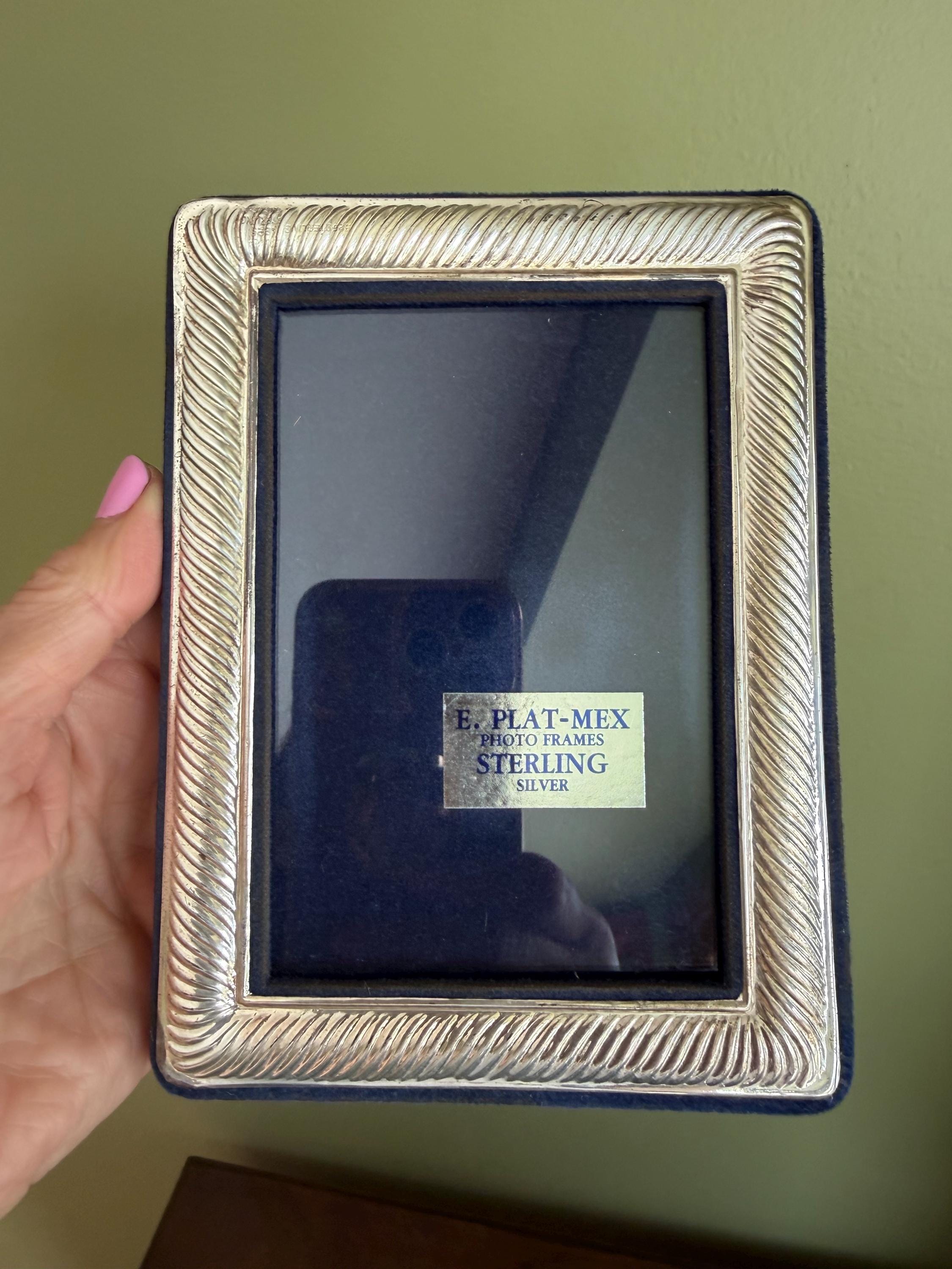 Vintage Sterling Silver Picture Frames - Etsy