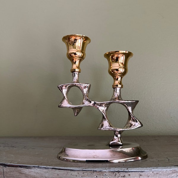 Gold Candle Holder Etsy