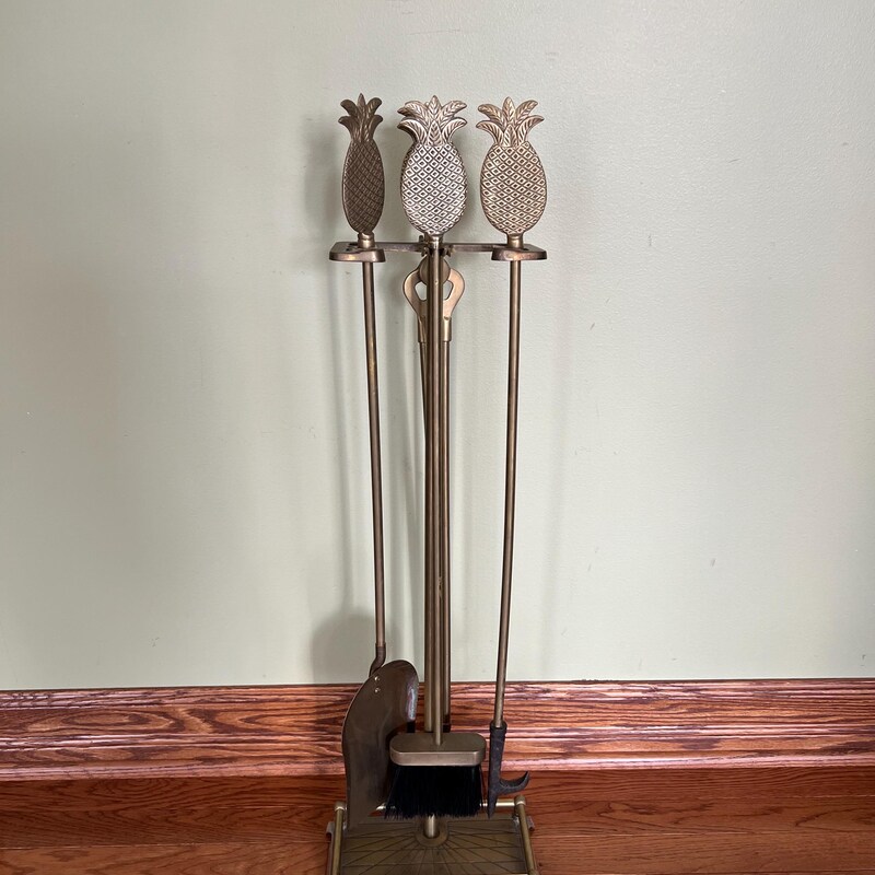 Bob Meeks 4P + Stand Fireplace Tool Set