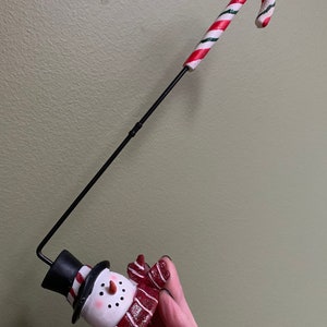 Snowman candle snuffer/ Christmas snowman candle snuffer/ Christmas candle snuffer
