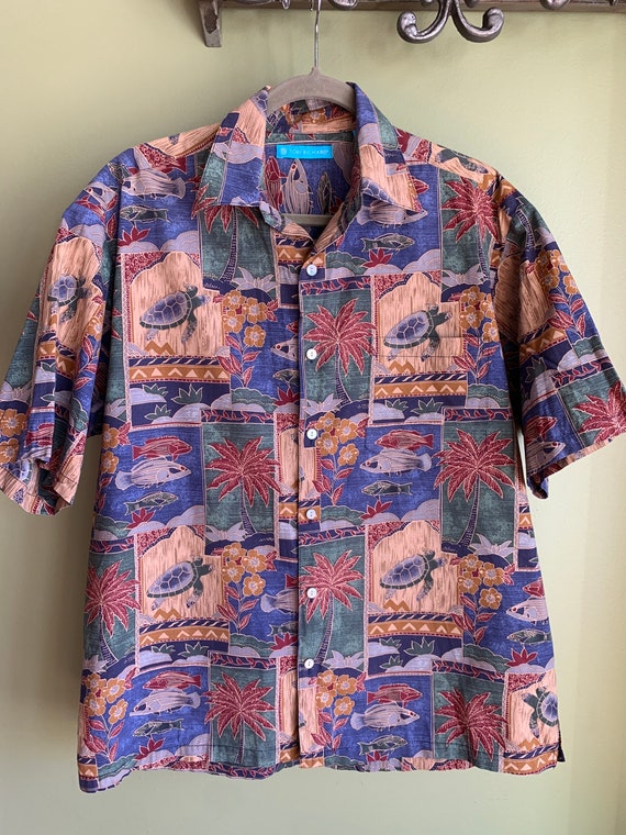 Real Hawaiian Shirt Tori Richard 100% Cotton Made in Hawaii | Etsy