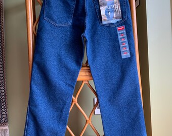 Vaqueros azules Wrangler auténticos vintage, 34 x 30, fabricados en EE. UU.