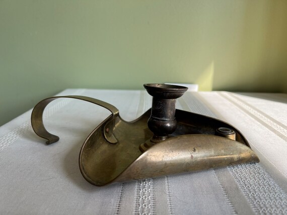 ヴィンテージ真鍮製チャンバーキャンドルホルダー - Etsy 日本