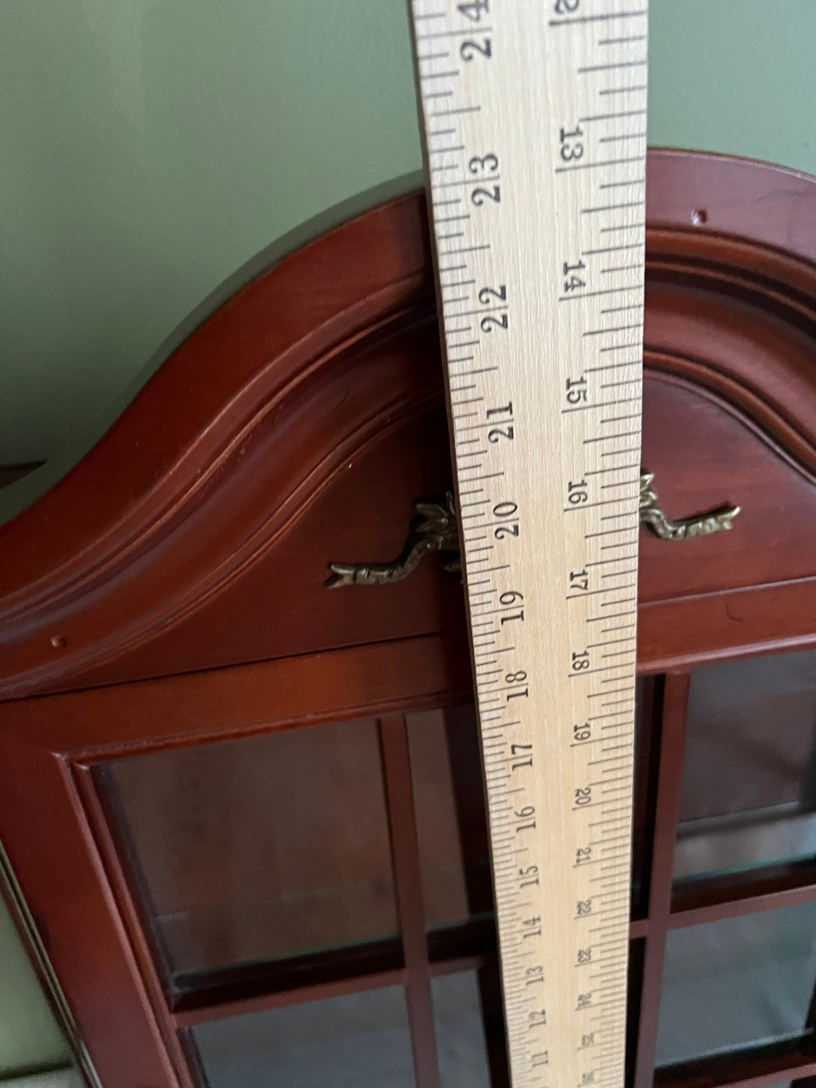 Vintage Wooden Wall Curio 1996 Bombay Company Wooden Etsy