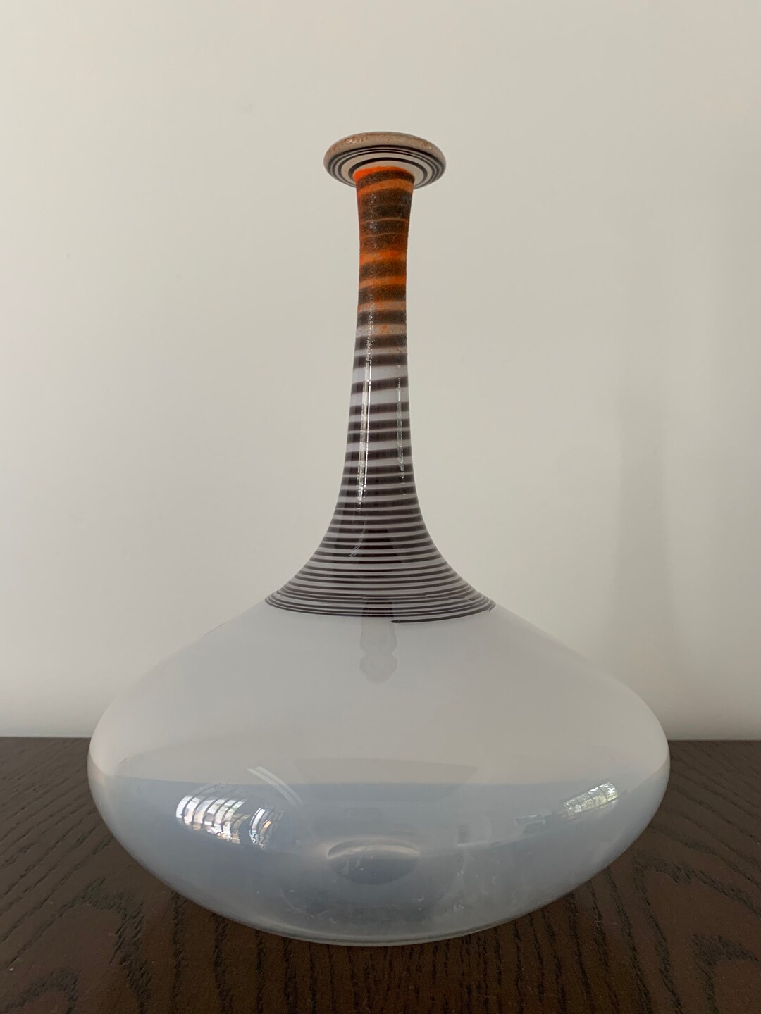 Vintage Signed Bertil Vallien for Kosta Boda Bud Vase # 7040130