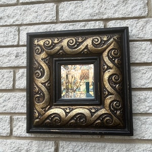 Vintage Bombay Co. Wall Beveled Mirror/Thick Frame Square Mirror