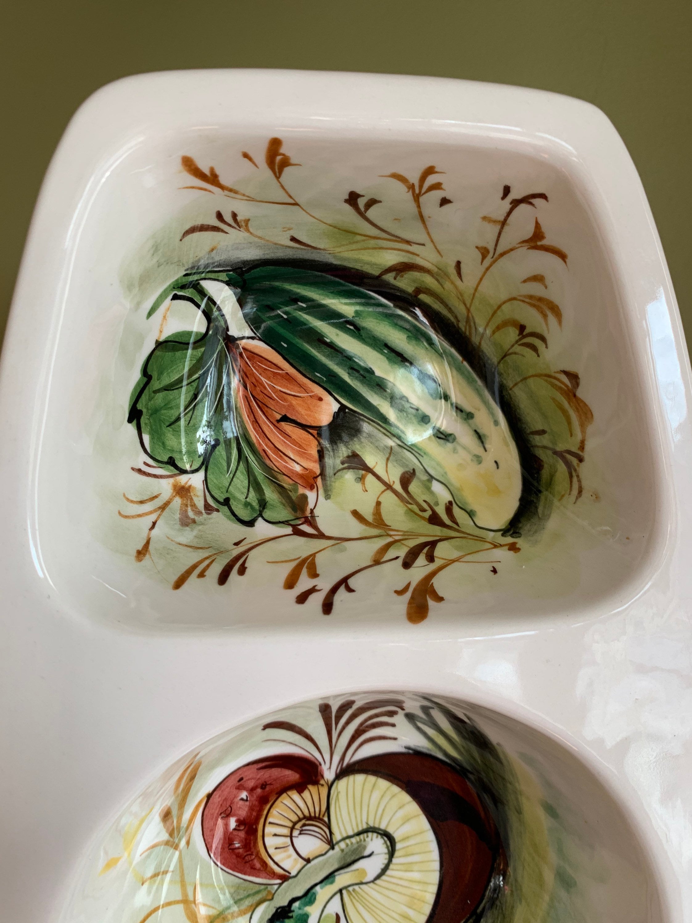 Vintage Mancioli Italy Ceramic Divided Serving Dish Etsy vintage-mancioli-italy-ceramic-divided-serving-dish-etsy