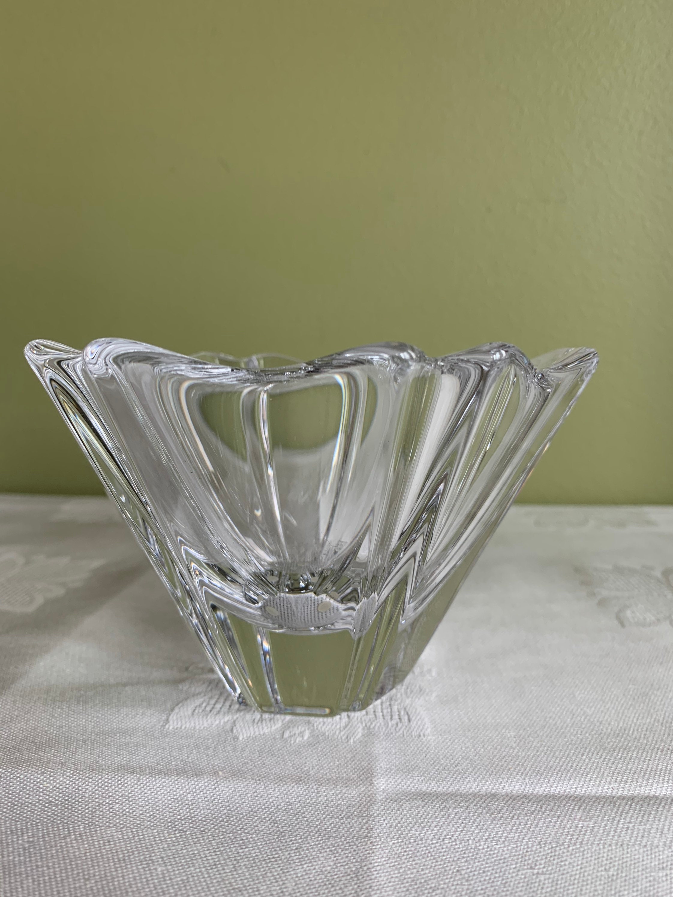 Vintage Orrefors Sweden Chrystal Candy Dish/ Orrefors Sweden Small