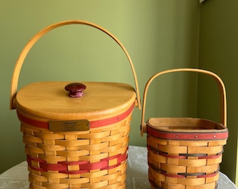 Longaberger Christmas Collection 1998 Edition Glad Tidings Basket