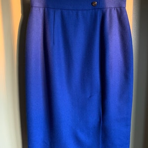 Vintage from 80s Ann Taylor High Waisted Wool Skirt