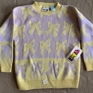 Vintage From 80s Girls Pullover sweater sz 6/ Made in USA
