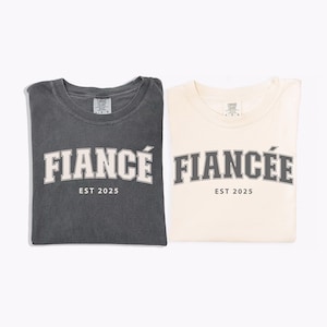 Custom Engagement Comfort Colors Shirt: Future Mr & Mrs Tee