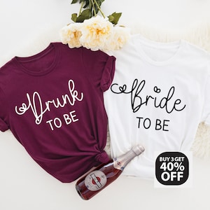 Bachelorette Party Shirts, JGA T-shirt, Addio Al Nubilato, Funny Drinking Shirt, Hen Bridal Party Favors, Bridesmaids Proposal, Wedding Gift