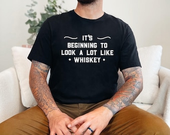 Funny Christmas Whiskey T-Shirt: Holiday Drinking Gift