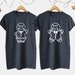 Cute Gingerbread Couple Shirts, Christmas Gift for Boyfriend Girlfriend, Holiday Pajamas for Wife Husband, Christmas Outfit Her Him 