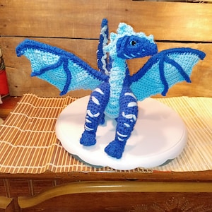 Crochet Dragon, wing of fire : Seawing "Tsunami" Inspired – Made upon  Order with seawing body markings hand embroidered