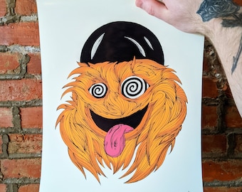 Soul Eater - Gritty Philadelphia Sports Print - 11in x 14in