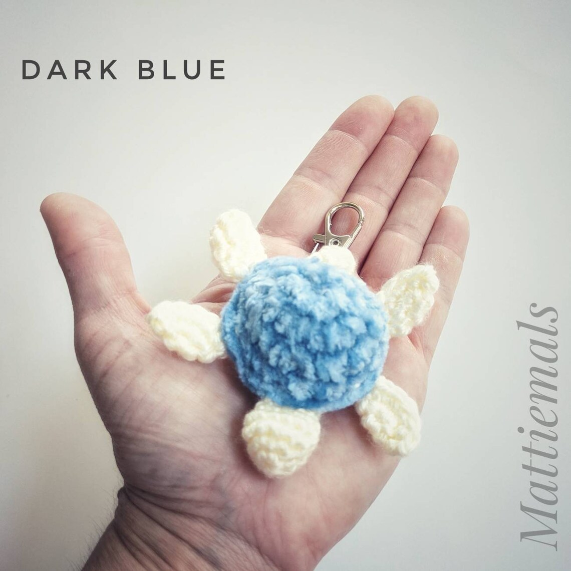 Crochet Sea Turtle Keychain or Zipperpull Amigurumi Turtle | Etsy