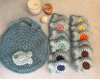 Crochet Fish Memory Game