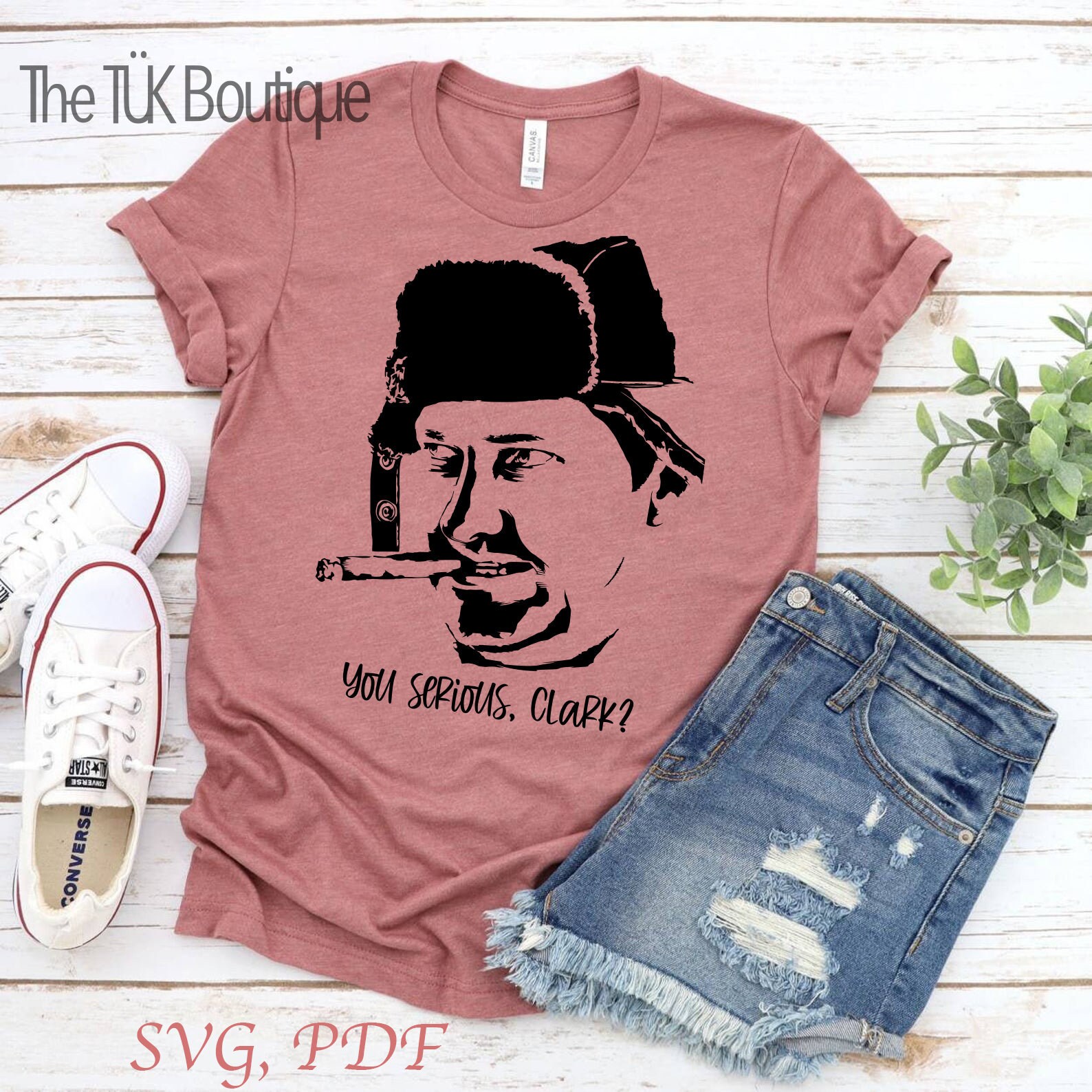 Cousin Eddie Christmas SVG You Serious Clark Quote SVG | Etsy