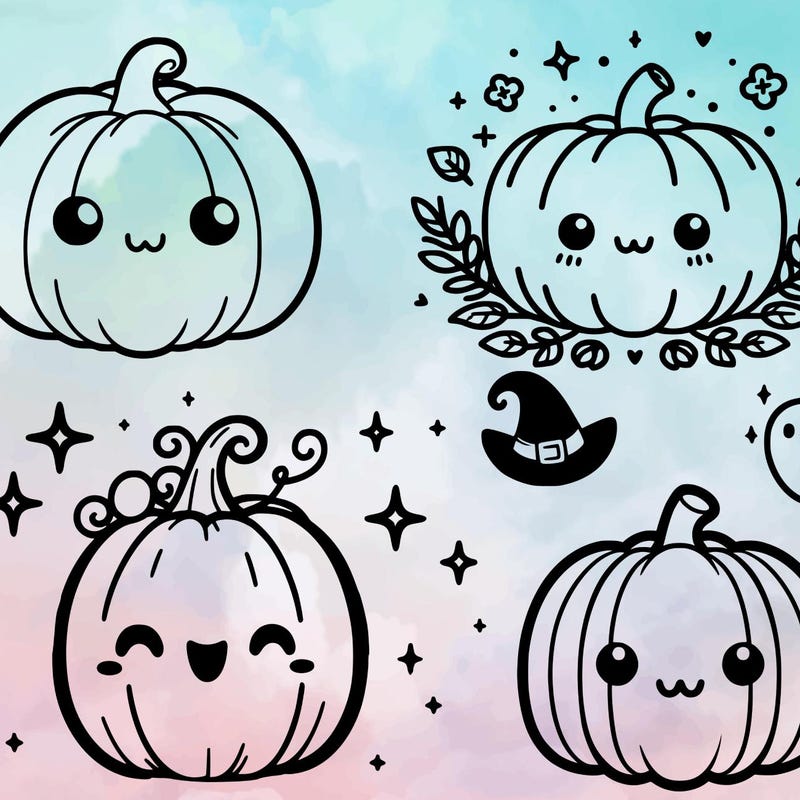 Pumpkin Cricut Etsy