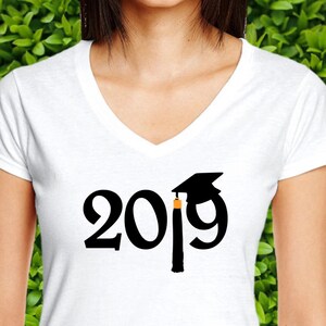 Women’s Graduation Shirt “2019” 2019 Grad, 2019 Graduate, Shirts for 2019 Graduate, Graduation Gift for Women, Gift Sister, Gift Daughter
