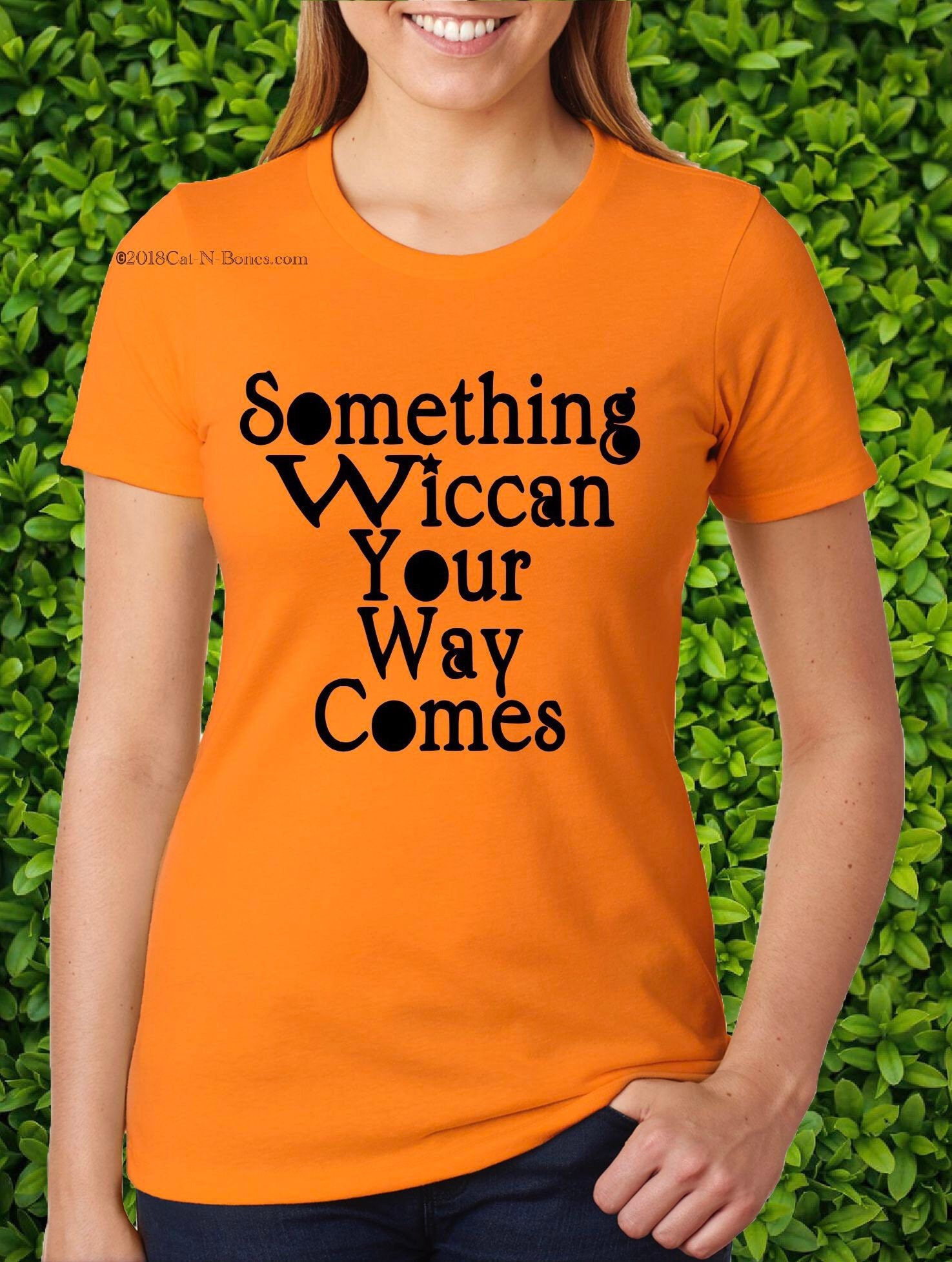 Wiccan Clothes, Wiccan, Wiccan Shirts “Something Wiccan Your Way Comes” Wiccan TShirts, Wiccan, Shirts with Sayings, Shirts, TShirts, Tees