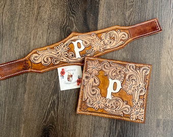 Custom Tooled Leather Boutique/Garter Wrap