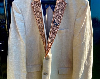 Custom Leather Sports Jacket/Tux Jacket