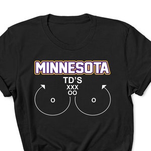 Minnesota TD&#39;s / Minnesota Football Team / Shirt / Unisex / Gift / Football / Womens