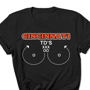 Cincinnati TD&#39;S / Cincinnati Football Team / Shirt / Unisex / Gift / Football / Womens