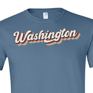 Washington Shirt, Washington Tshirt, Washington T-shirt, Washington State Shirt, Washington Gifts, Retro Shirt, Vintage Shirt