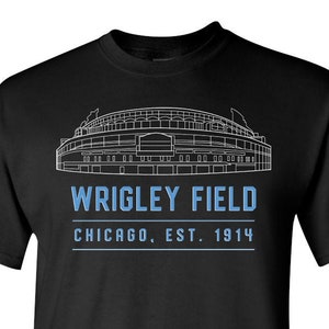 Wrigley Field / 1914 / Shirt / Unisex / Gift / Baseball / Stadium / Baseball field / Chicago / Chicago Cubs / Cubs / Chicago Cubs Shirt