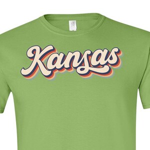 Kansas Shirt, Kansas Tshirt, Kansas T-shirt, Kansas State Shirt, Kansas Gifts, Retro Shirt, Vintage Shirt