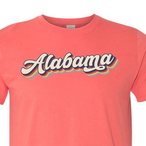 Alabama Shirt, Alabama Tshirt, Alabama T-shirt, Alabama State Shirt, Alabama Gifts, Retro Shirt, Vintage Shirt
