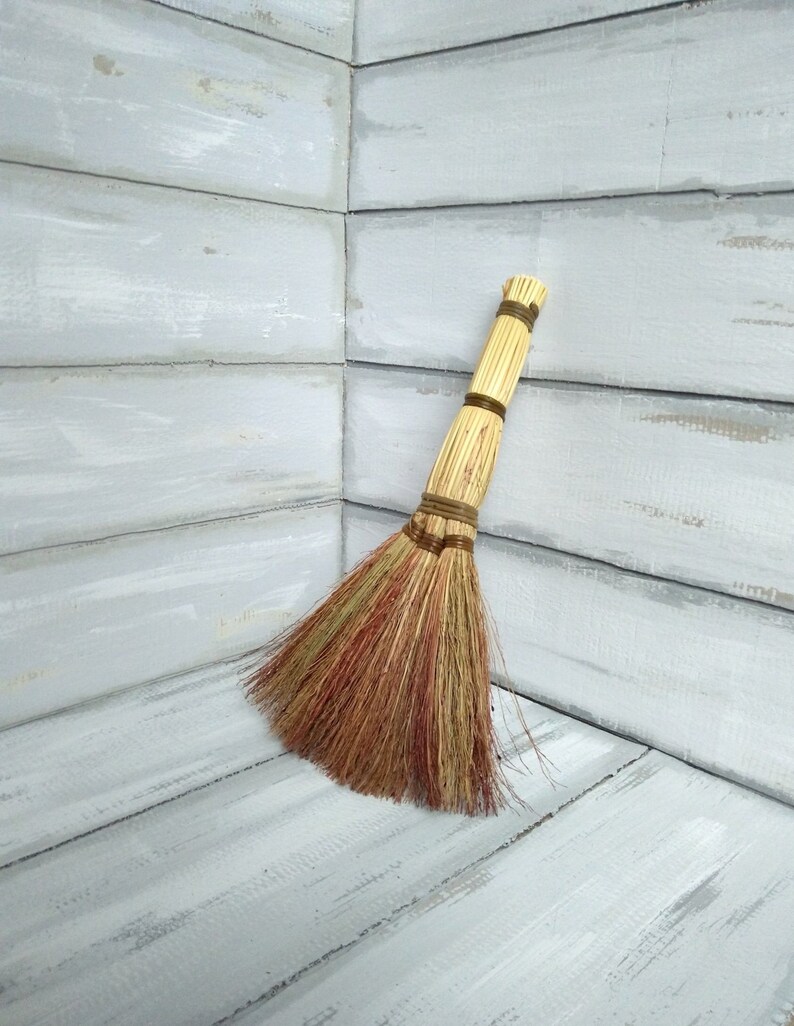 Functional Eco Decor Kitchen Broomstick Southwestern Wooden Etsy