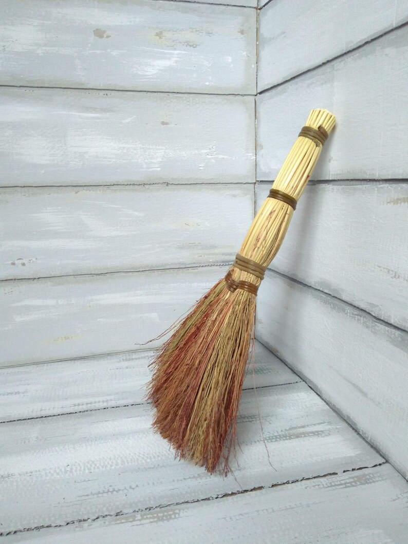 Functional Eco Decor Kitchen Broomstick Southwestern Wooden Etsy