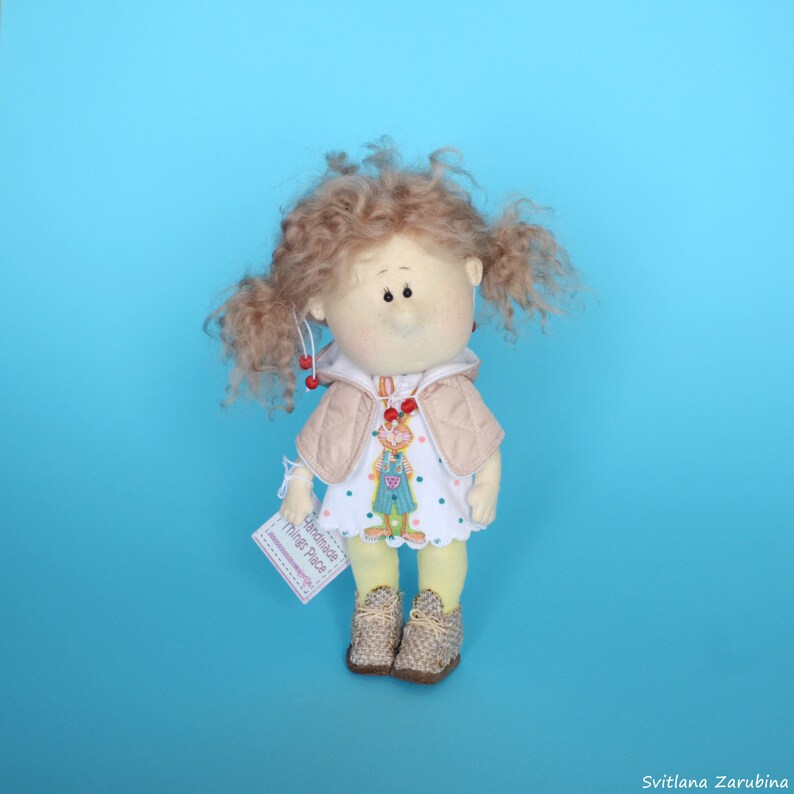 Handmade Interior Unique Dolls Muñecas Textile Art Doll Etsy