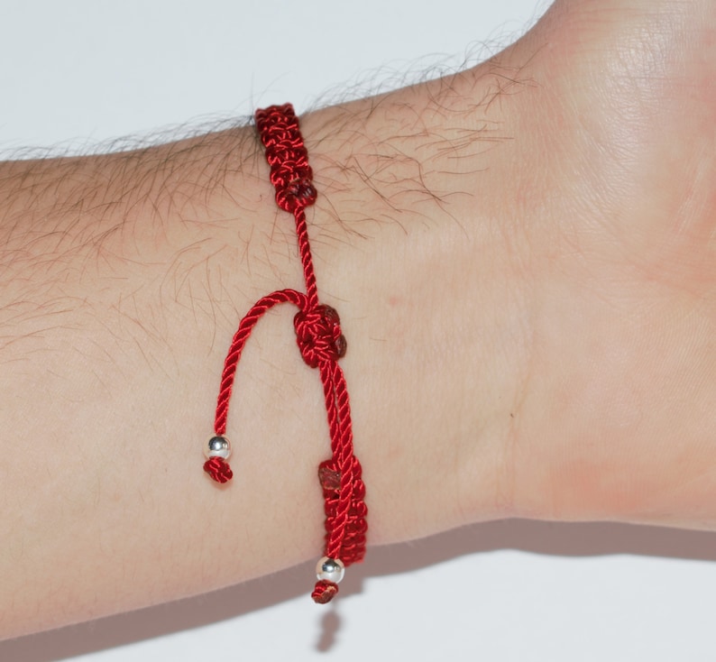 adjustable for man and woman red string Elephant bracelet red string bracelet with an elephant charm for good luck