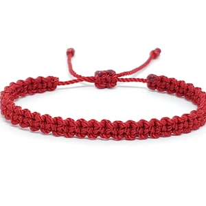 red string evil eye protection wristband, good luck bracelet for man and woman
